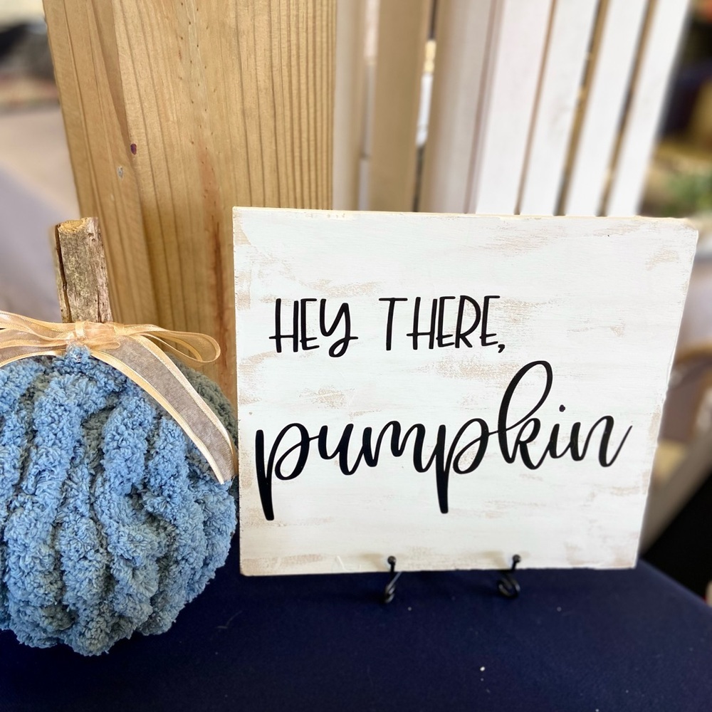 Harvest Hello Sign